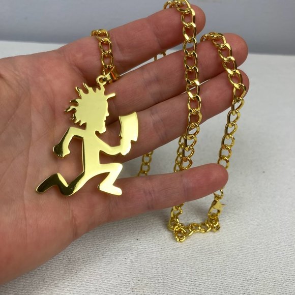 Official 2024 Psychopathic Records Hatchetman Charm 30" Chain ICP Twiztid - Picture 3 of 10